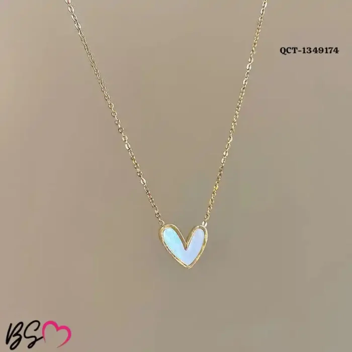 Mini Heart Stainless Steel Necklace - Image 4