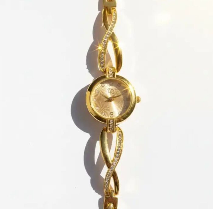 Elegant Zircon Korean Watch - Image 5