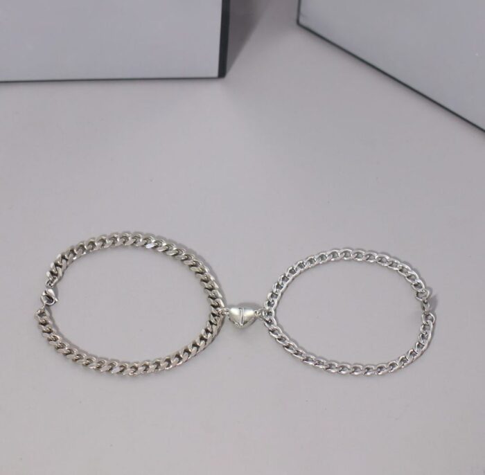 Magnetic Heart Bracelet Set - Image 3