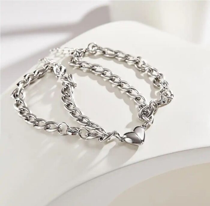 Magnetic Heart Bracelet Set - Image 5