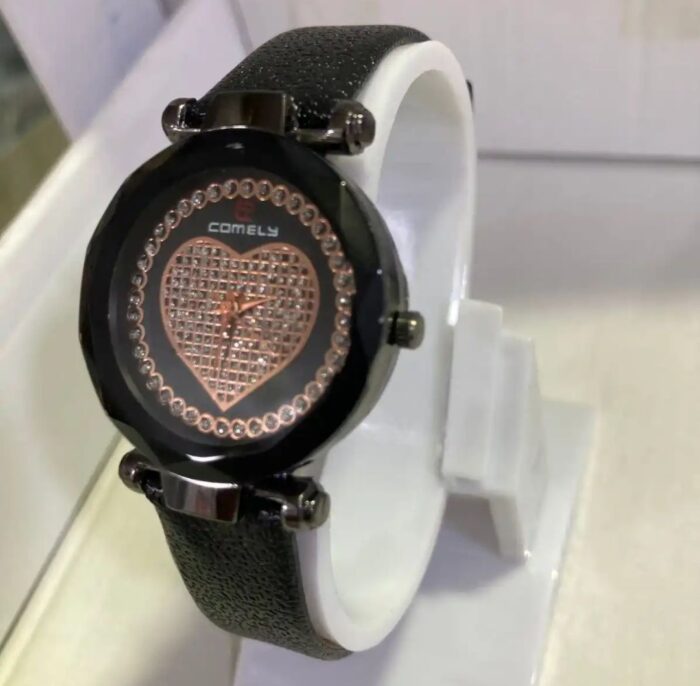 Crystal Heart Dial Ladies Watch - Image 6