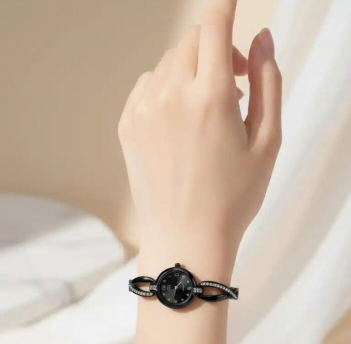 Elegant Zircon Korean Watch - Image 2