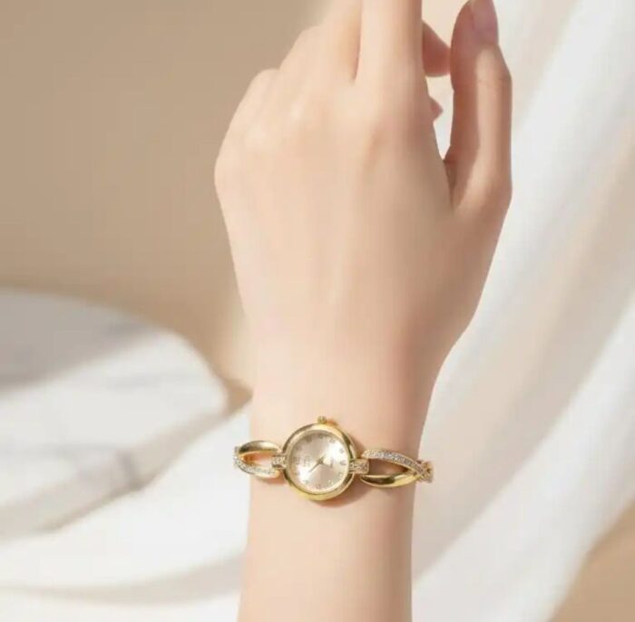 Elegant Zircon Korean Watch - Image 3