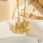 Magnetic 4 Leaf Clover Pendant - Image 3