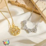 Magnetic 4 Leaf Clover Pendant