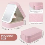Mirror Makeup Jewelry Box